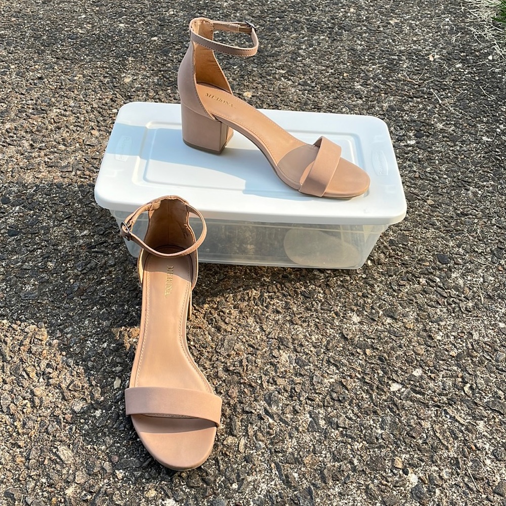 Merona Nude Heels